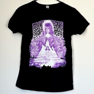 David Bowie Labyrinth Short Sleeve Graphic Tee - Size: Large